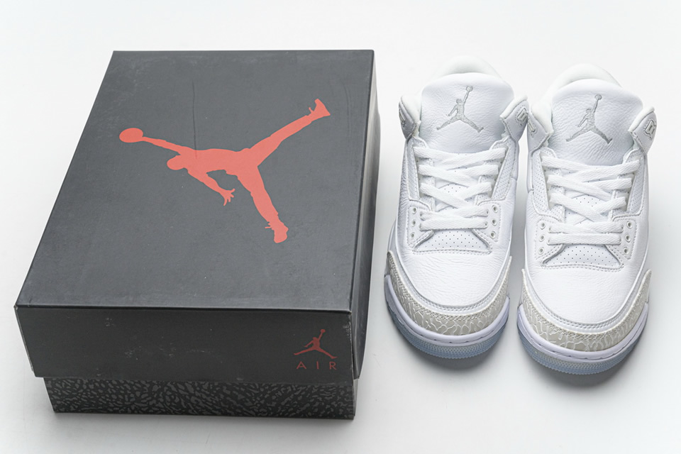 Nike Air Jordan 3 Retro Pure White 136064 111 4 - kickbulk.org