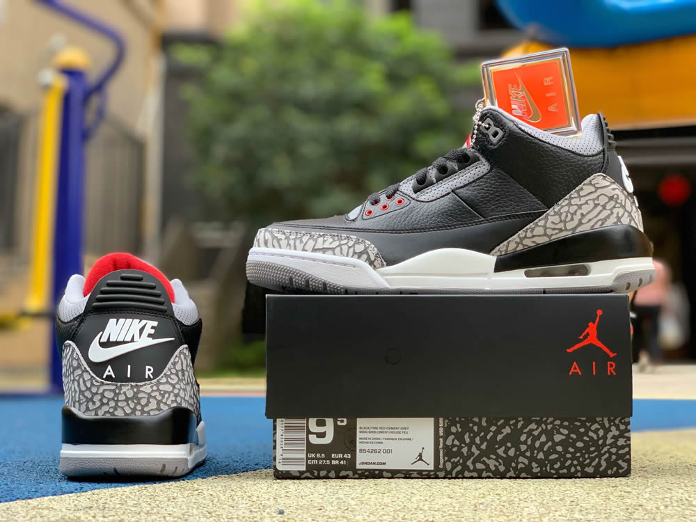 Nike Air Jordan 3 Gs Black Cement 854261 001 16 - kickbulk.org