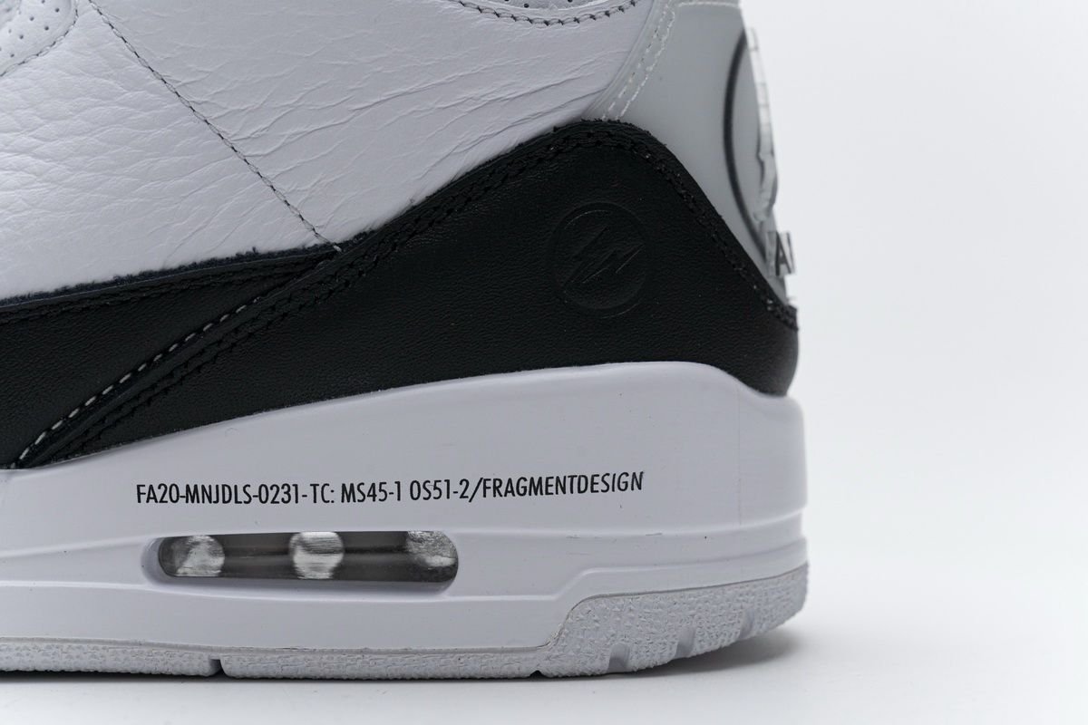 Nike Fragment X Air Jordan 3 Retro Sp White Black Release Date Da3595 100 12 - kickbulk.org