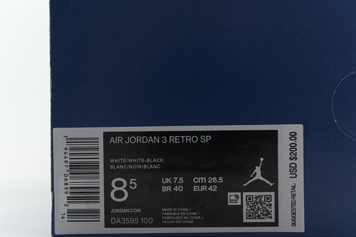 Nike Fragment X Air Jordan 3 Retro Sp White Black Release Date Da3595 100 20 - kickbulk.org