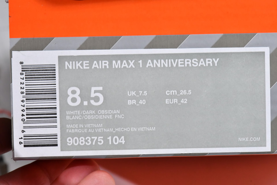 Nike Air Max 1 Og Anniversary Obsidian 908375 104 20 - kickbulk.org