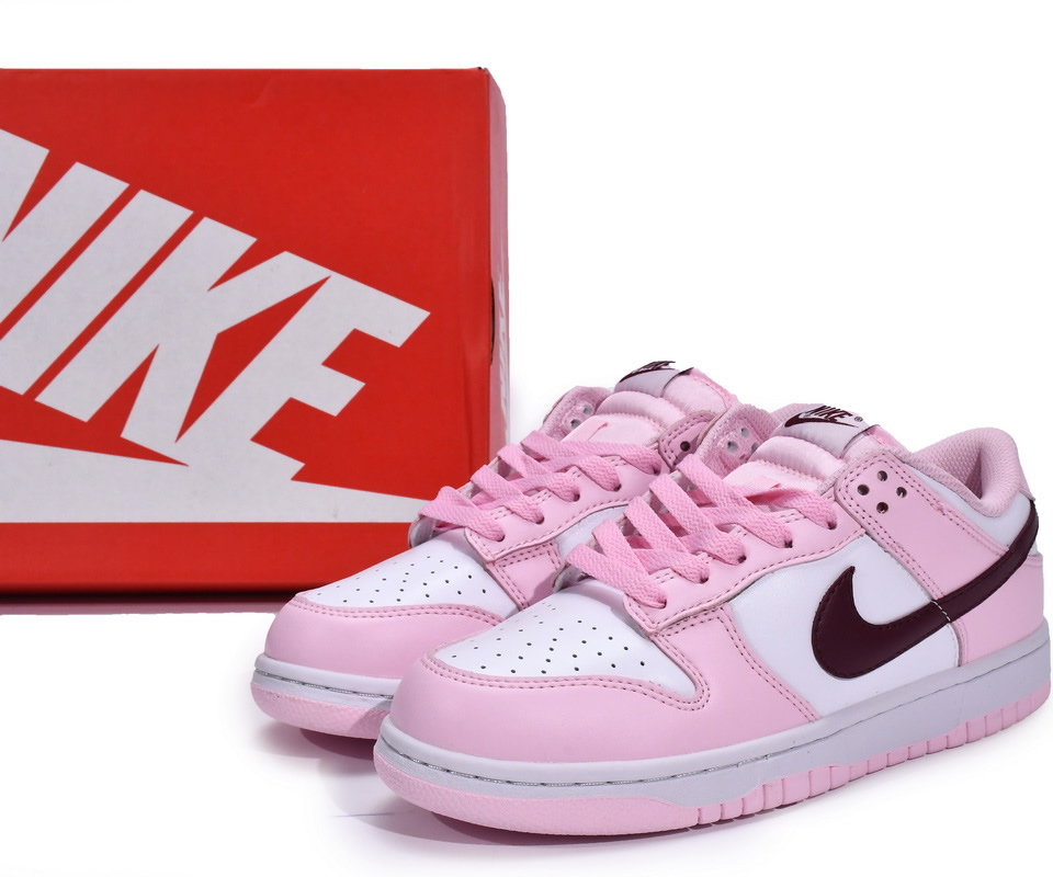 Nike Dunk Low Gs Pink Foam Cw1590 601 2 - kickbulk.org