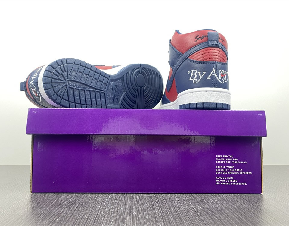 Supreme Nike Dunk High Sb By Any Means Red Navy Dn3741 600 10 - kickbulk.org
