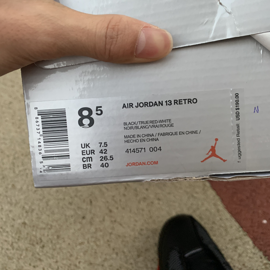Nike Air Jordan 13 Bred 2017 Retro 414571 004 16 - kickbulk.org