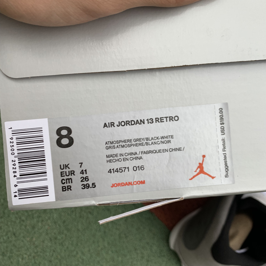 Nike Air Jordan 13 Retro High Atmosphere Grey 414571 016 18 - kickbulk.org