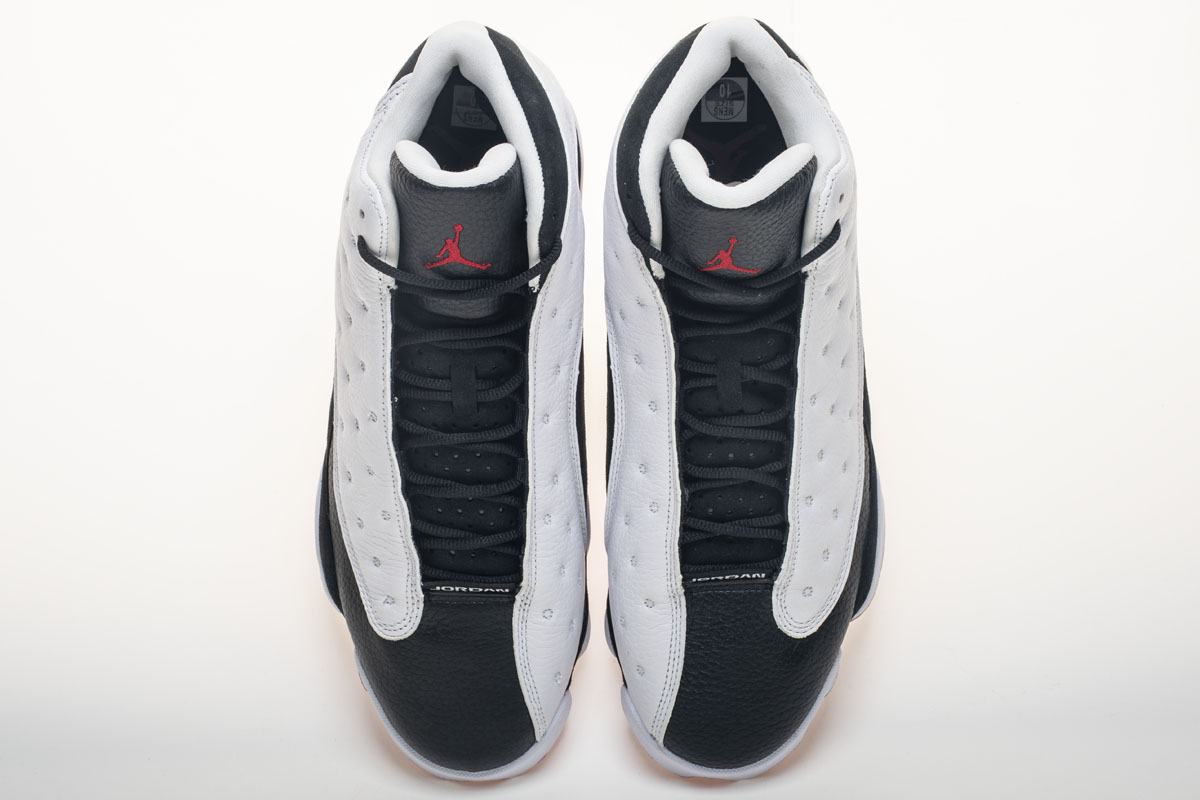 Nike Air Jordan 13 He Got Game 2018 Black And White Outfit  414571 104 5 - kickbulk.org
