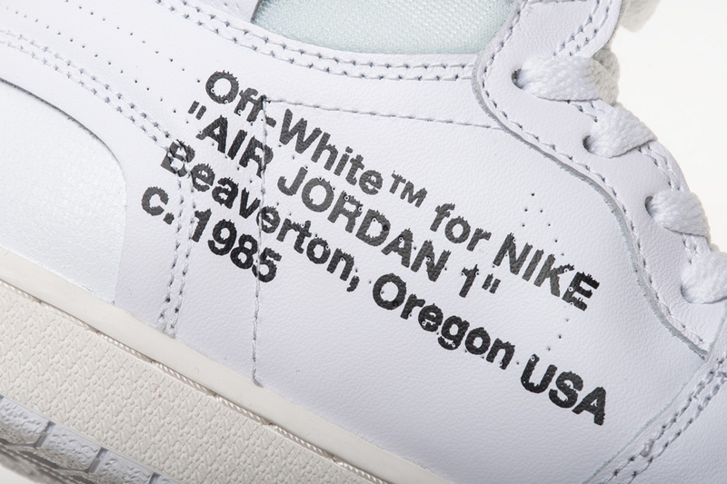 Nike Off White Air Jordan 1 White Aq0818 100 18 - kickbulk.org