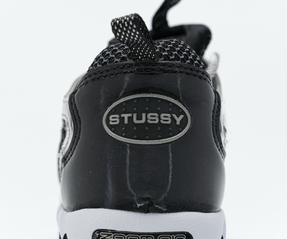 Stussy Nike Air Zoom Spiridon Cage 2 Black Silver Cu1854 001 17 - kickbulk.org
