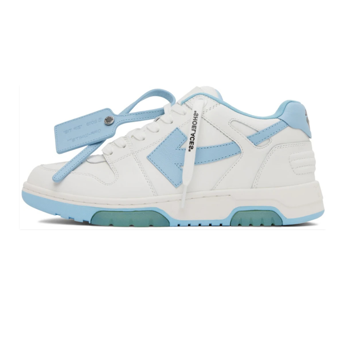 Off White White Blue Out Of Office Ooo Sneakers 222607m237011 1 - kickbulk.org