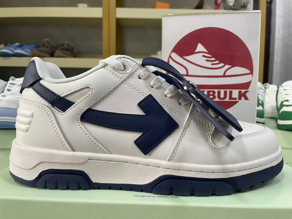 Off White White Navy Blue Out Of Office Ooo Sneakers 222607m237014 5 - kickbulk.org