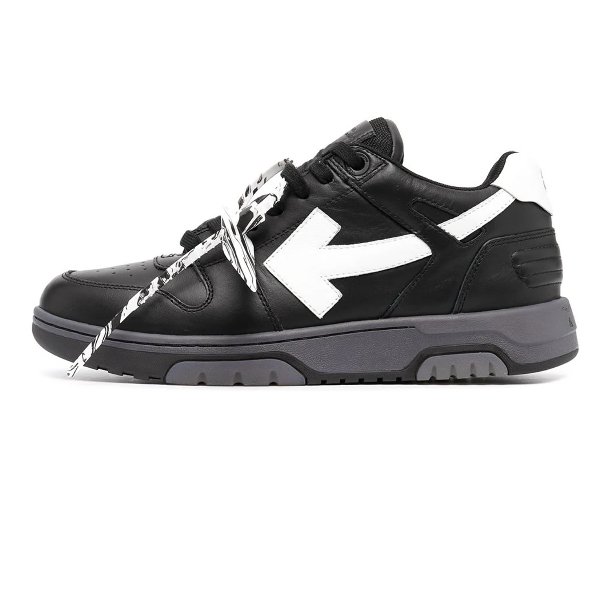 Off White Black White Out Of Office Low Sneakers 1 - kickbulk.org